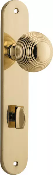 Guildford Knob - Oval Privacy Set - PB