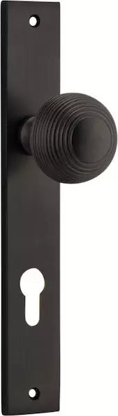 Guildford Knob - Rectangular Euro Pair - SB