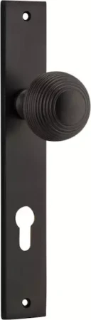 Guildford Knob - Rectangular Euro Pair - SB