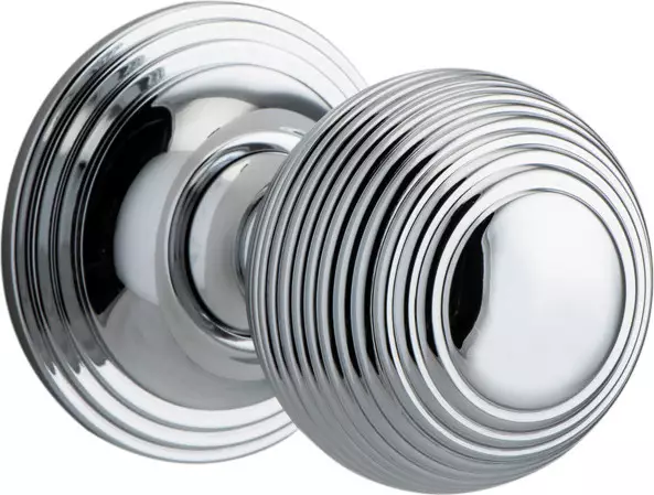 Guildford Knob - Round Rose Handle Set - CP