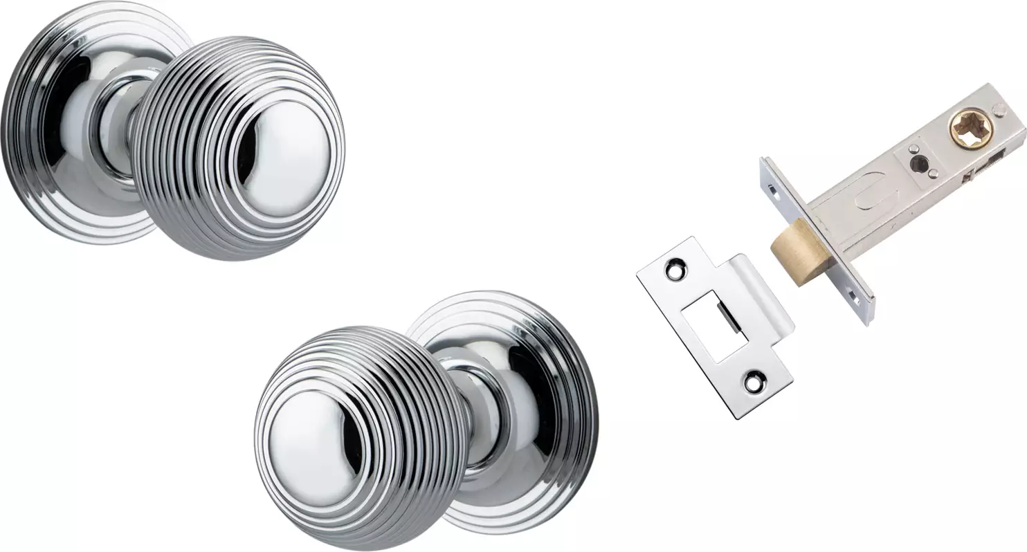 Guildford Knob - Round Rose Passage Set - CP