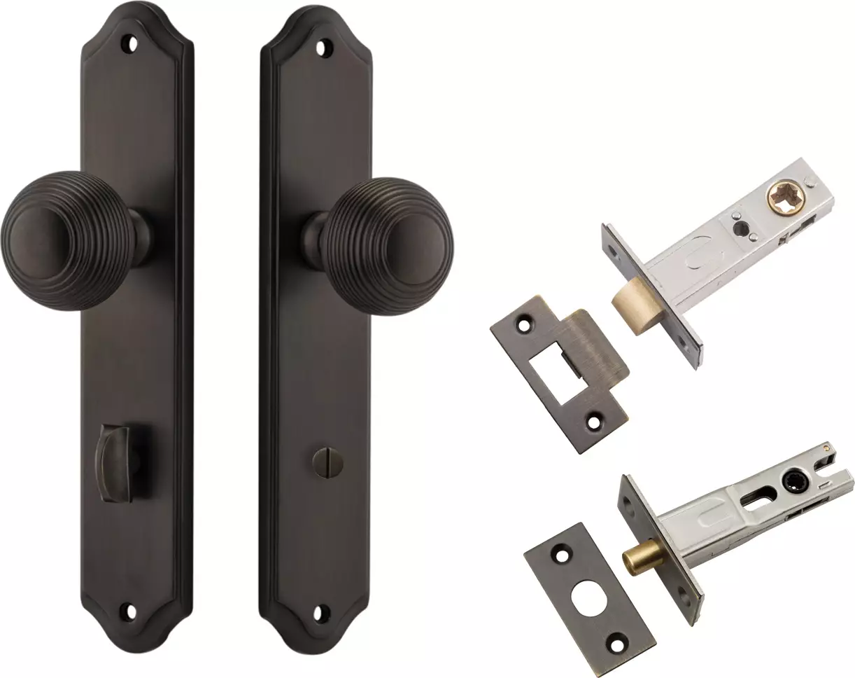 Guildford Knob - Shouldered Privacy Set - SB