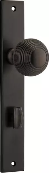 Guildford Knob - Rectangular Privacy Set - SB