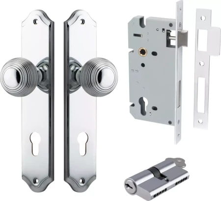 Guildford Knob - Shouldered Entrance Set - Key / Key - CP
