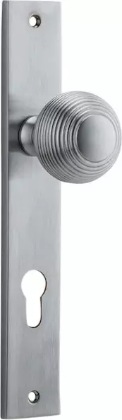 Guildford Knob - Rectangular Euro Pair - SC