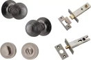Guildford Knob - Round Rose Privacy Set - DN