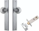 Guildford Knob - Rectangular Passage Set - SC