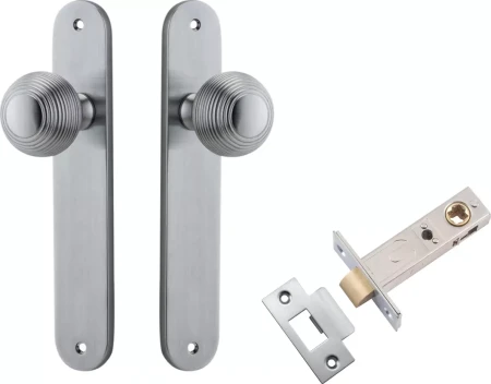 Guildford Knob - Oval Passage Set - SC