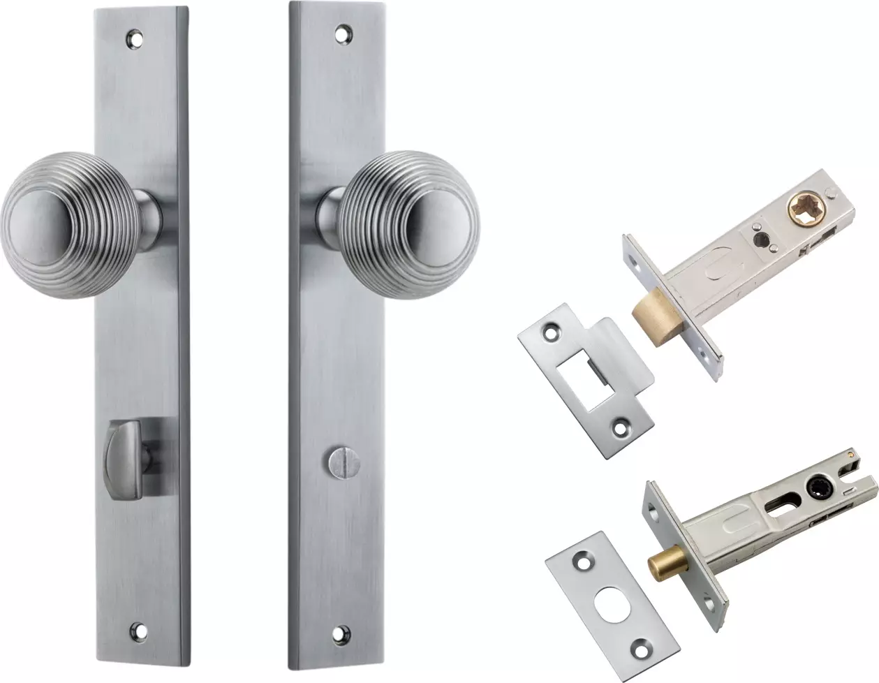 Guildford Knob - Rectangular Privacy Set - SC