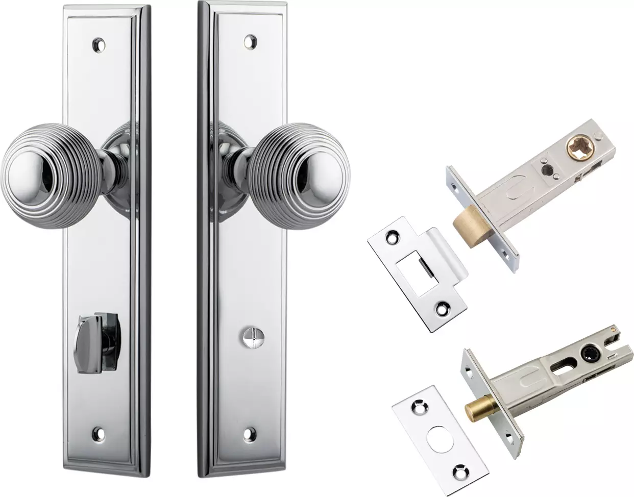 Guildford Knob - Stepped Privacy Set - CP