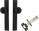 Guildford Knob - Rectangular Passage Set - MB