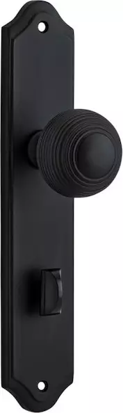 Guildford Knob - Shouldered Privacy Set - MB