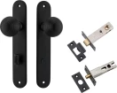 Guildford Knob - Oval Privacy Set - MB