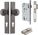 Guildford Knob - Rectangular Entrance Set - Key / Key - DN