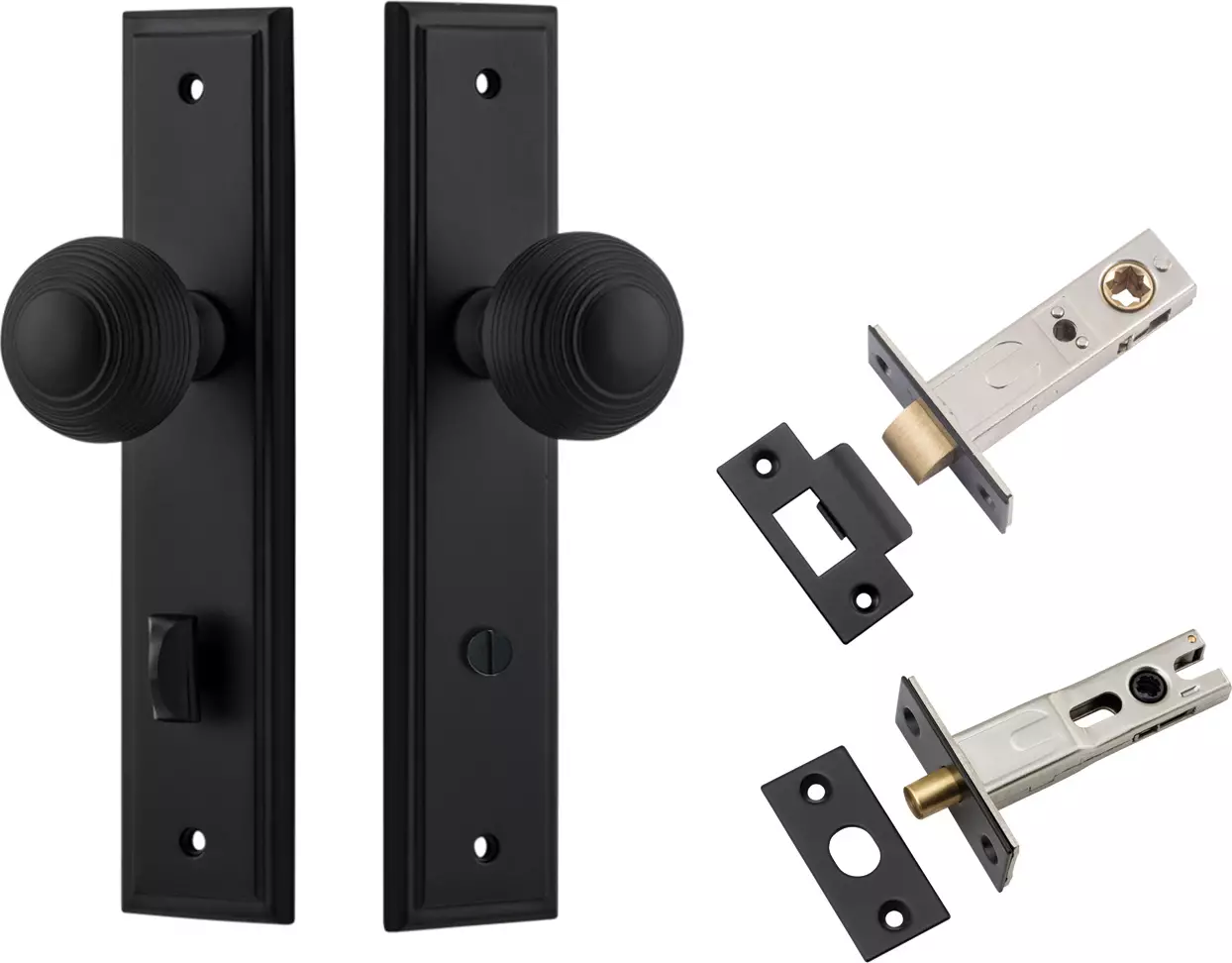 Guildford Knob - Stepped Privacy Set - MB