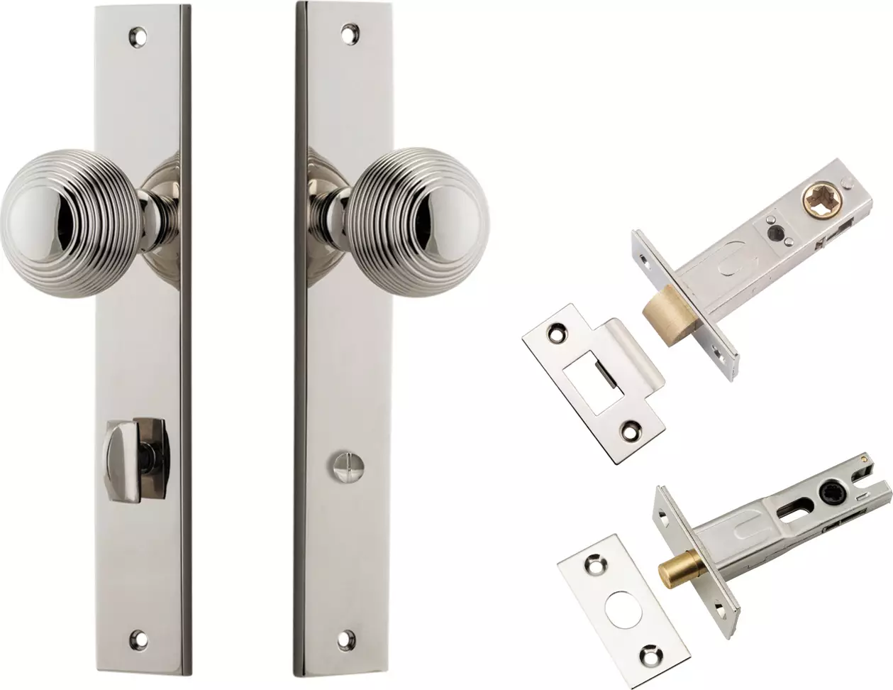 Guildford Knob - Rectangular Privacy Set - PN