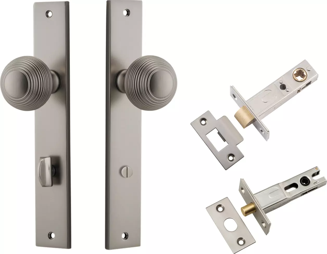 Guildford Knob - Rectangular Privacy Set - SN