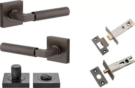 Berlin Lever - Square Rose Privacy Set - SB
