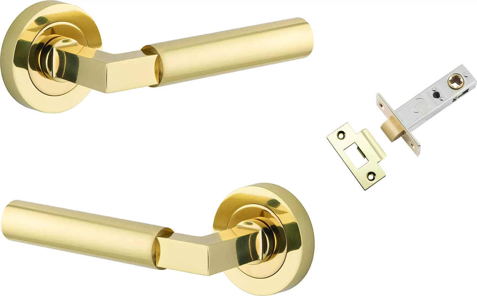 Berlin Lever - Round Rose Passage Set - PB