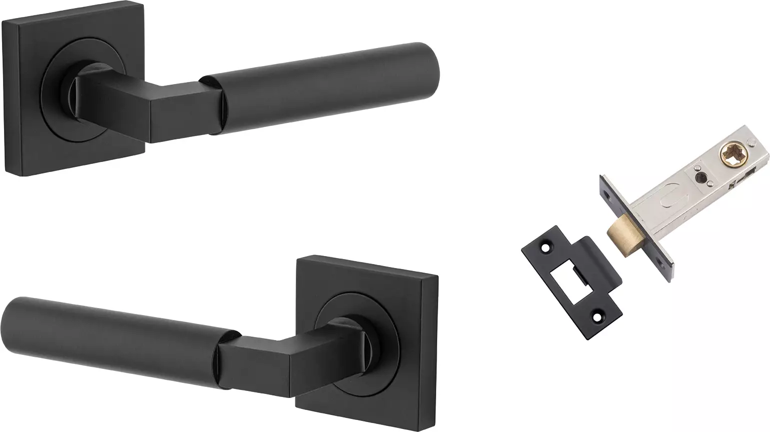 Berlin Lever - Square Rose Passage Set - MB