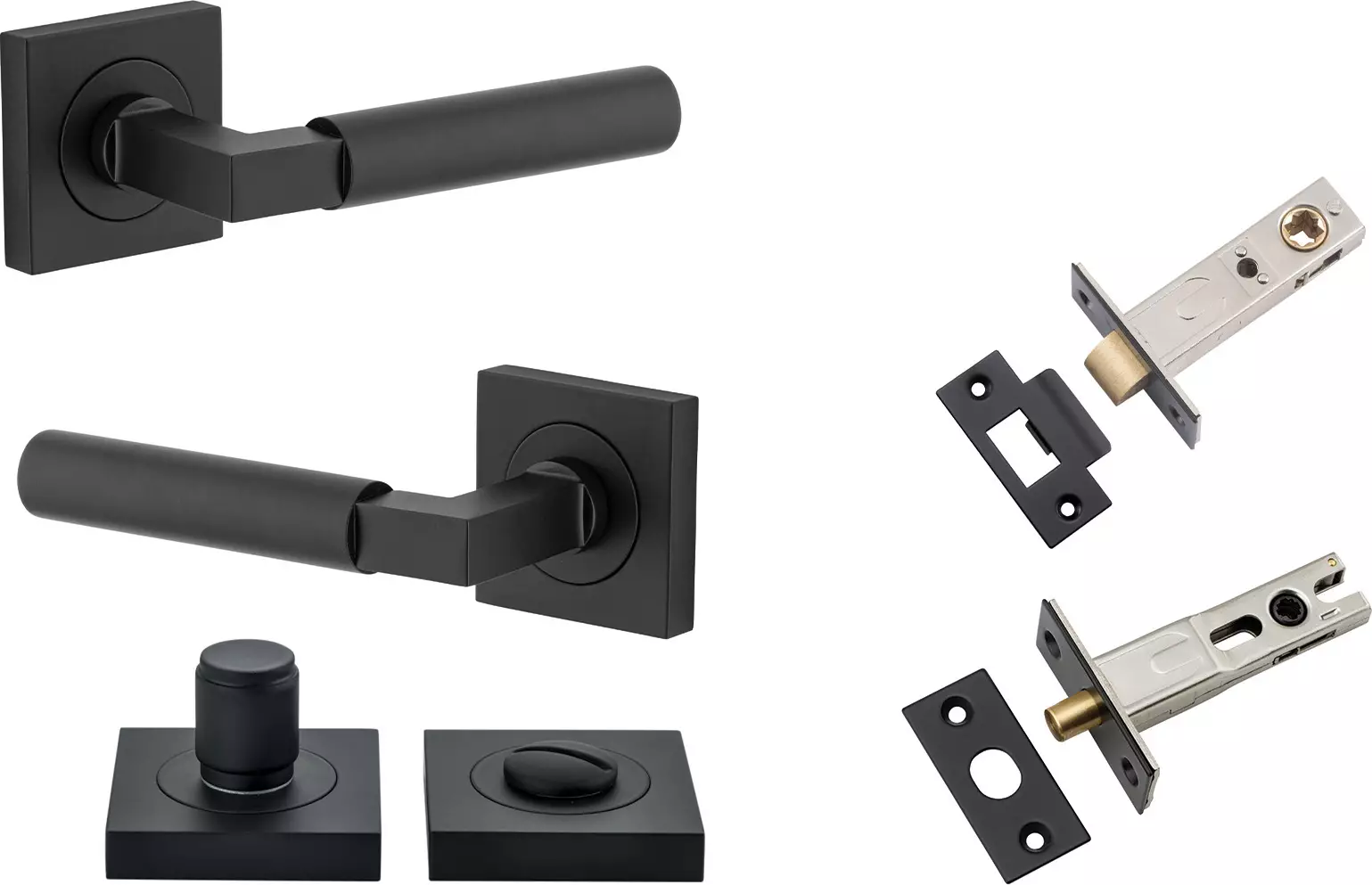 Berlin Lever - Square Rose Privacy Set - MB