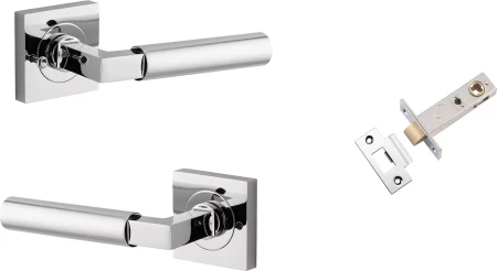 Berlin Lever - Square Rose Integrated Privacy Set - CP