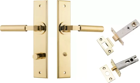 Berlin Lever - Chamfered Privacy Set - PB