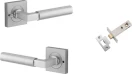 Berlin Lever - Square Rose Integrated Privacy Set - SC