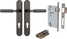 Berlin Lever - Oval Entrance Set - Key / Key - SB