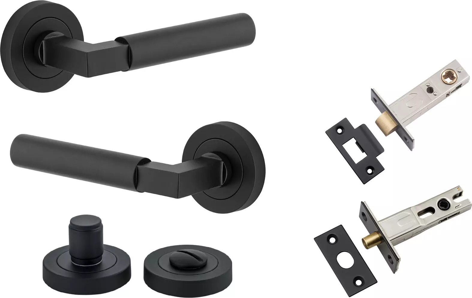 Berlin Lever - Round Rose Privacy Set - MB