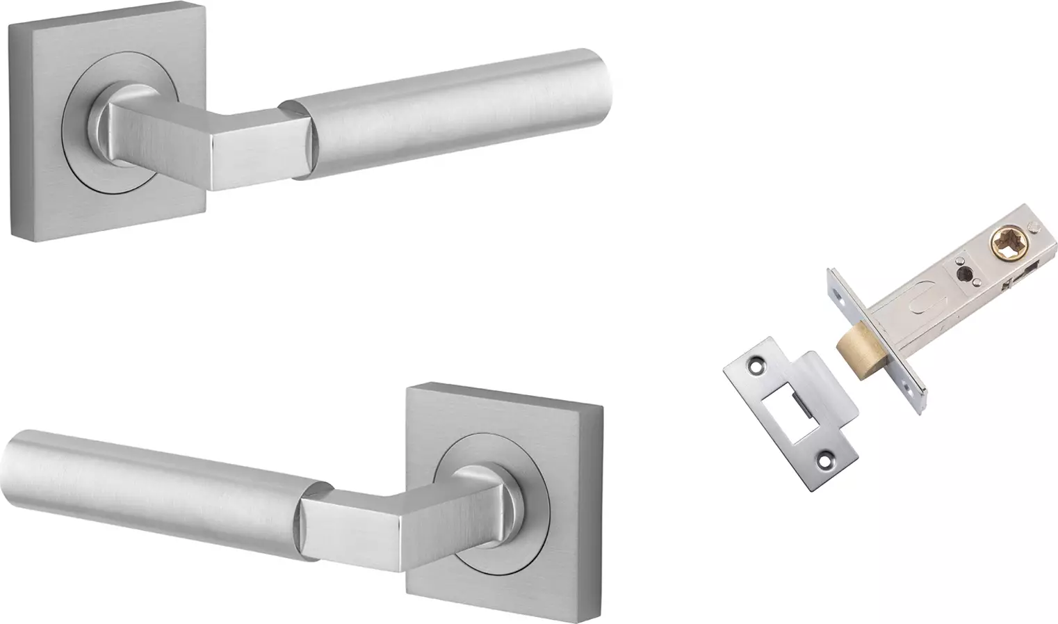 Berlin Lever - Square Rose Passage Set - SC