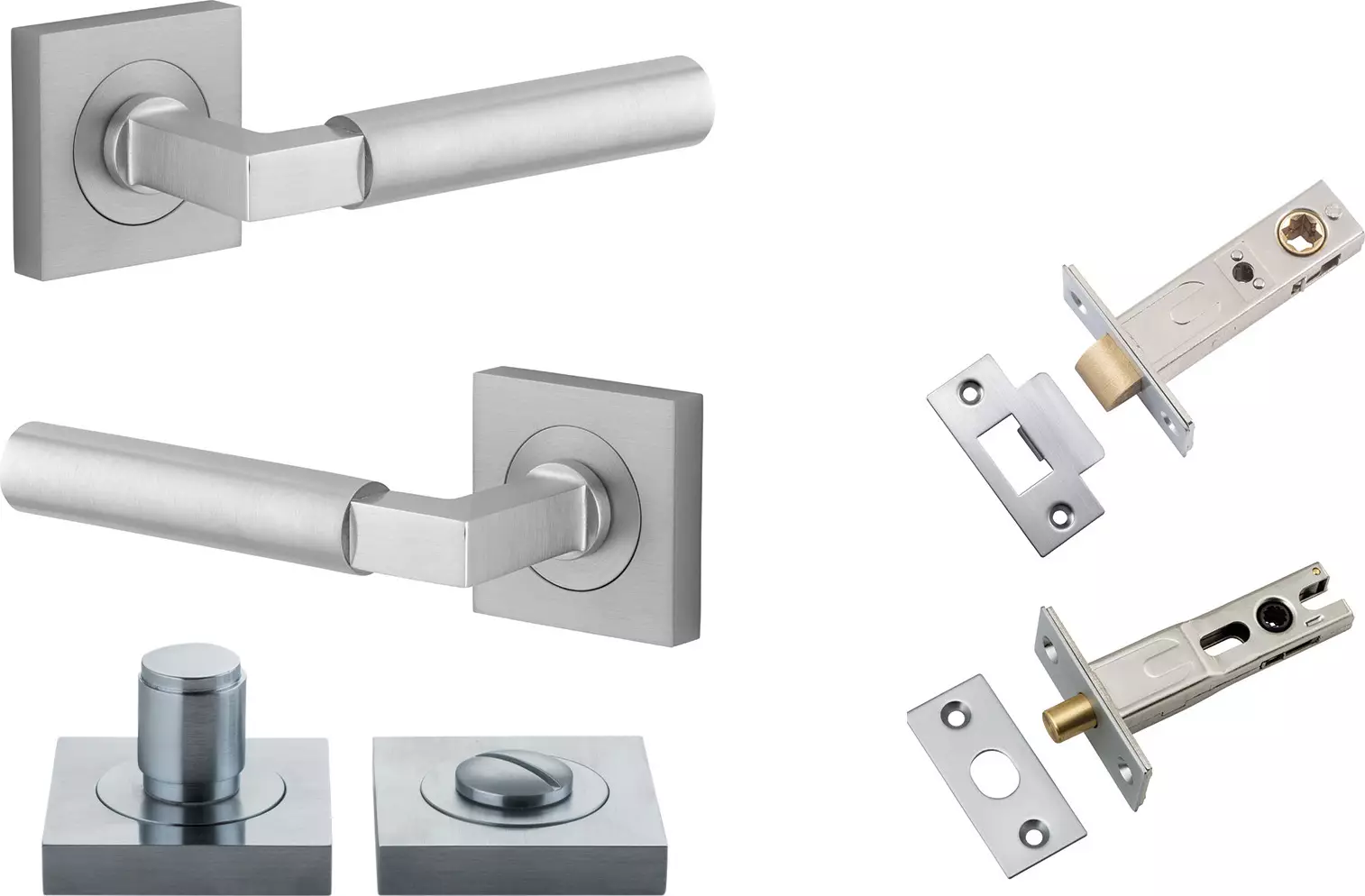 Berlin Lever - Square Rose Privacy Set - SC