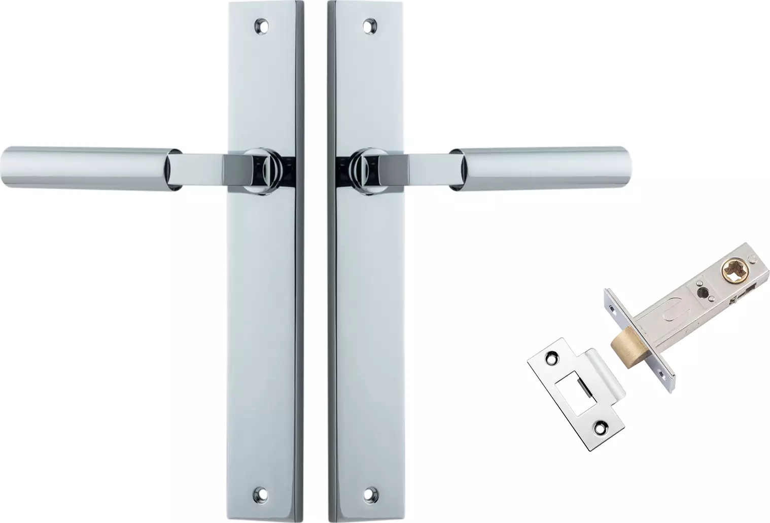 Berlin Lever - Rectangular Passage Set - CP