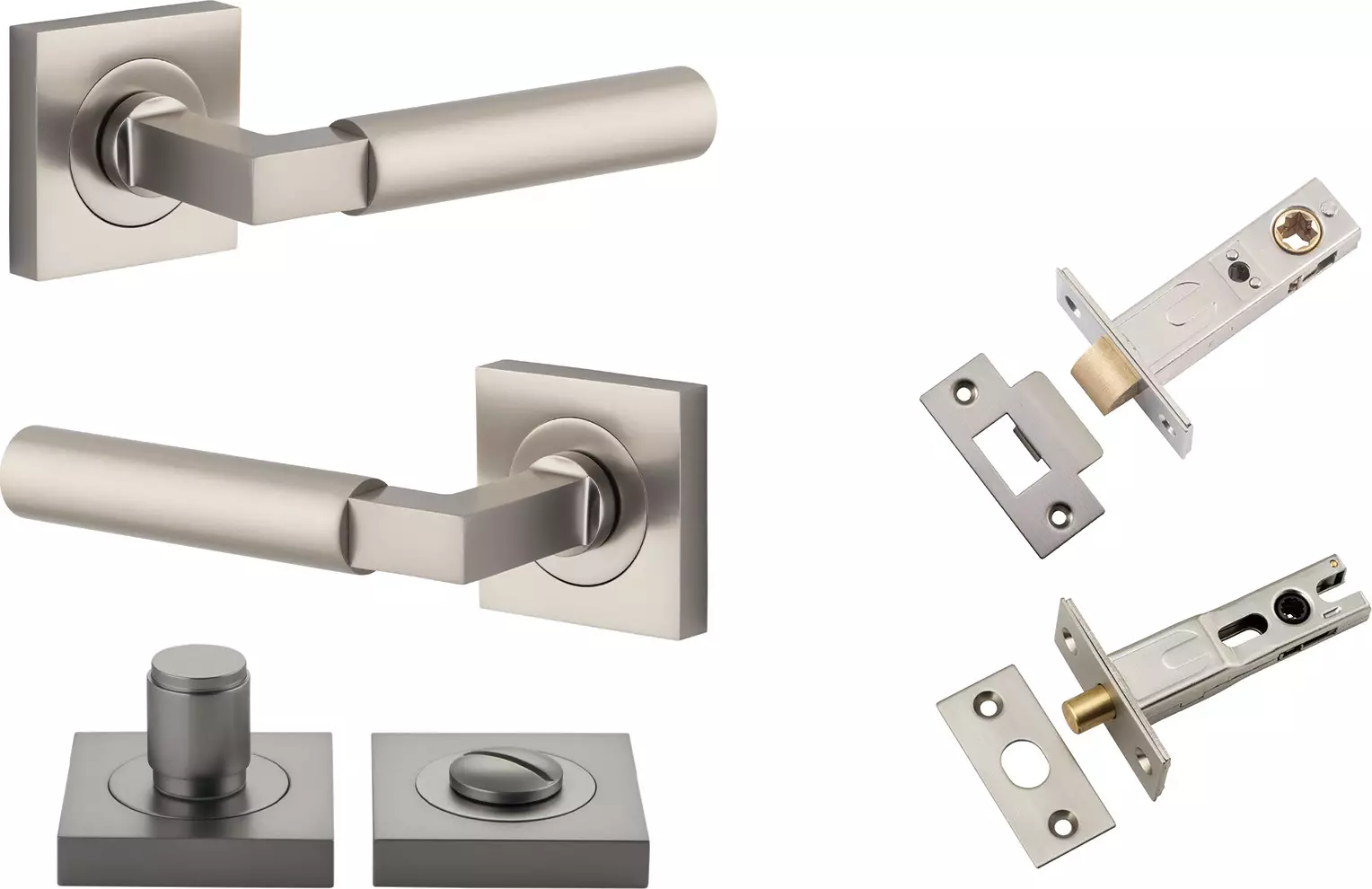 Berlin Lever - Square Rose Privacy Set - SN