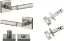 Berlin Lever - Square Rose Privacy Set - SN