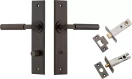 Berlin Lever - Chamfered Privacy Set - SB