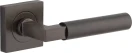 Berlin Lever - Square Rose Handle Set  - SB