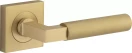 Berlin Lever - Square Rose Handle Set  - BB