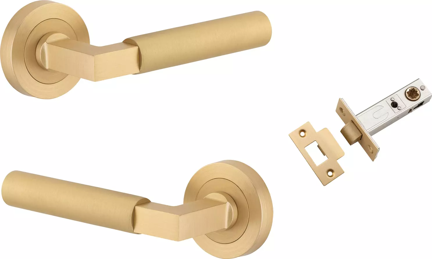 Berlin Lever - Round Rose Passage Set - BB