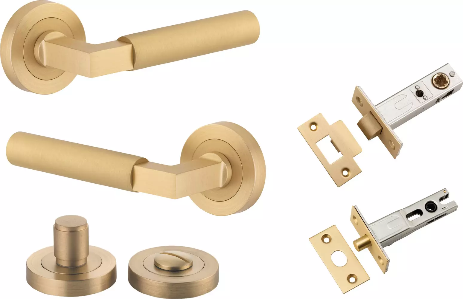 Berlin Lever - Round Rose Privacy Set - BB