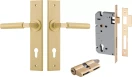 Berlin Lever - Chamfered Entrance Set - Key / Key - BB
