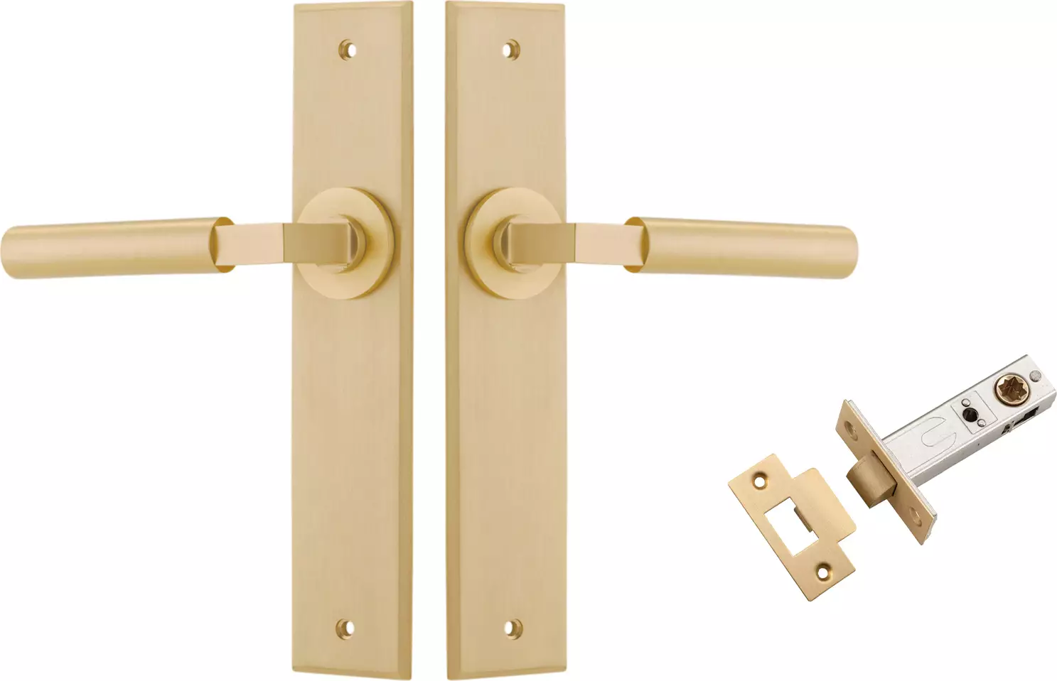 Berlin Lever - Chamfered Passage Set - BB