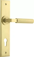 Brunswick Lever - Chamfered Plate