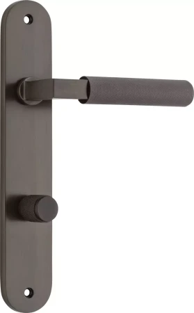 Brunswick Lever - Oval Privacy Set - SB