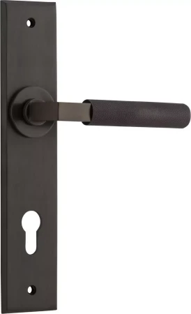 Brunswick Lever - Chamfered Euro Pair - SB