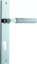 Brunswick Lever - Rectangular Euro Pair - CP