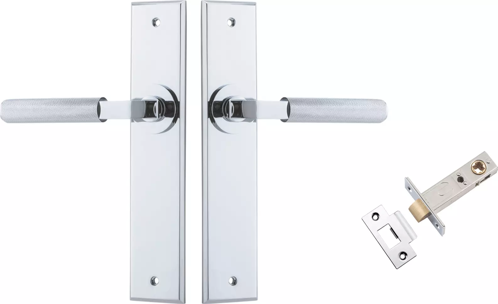 Brunswick Lever - Chamfered Passage Set - CP