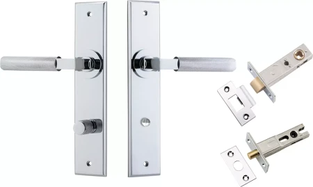 Brunswick Lever - Chamfered Privacy Set - CP