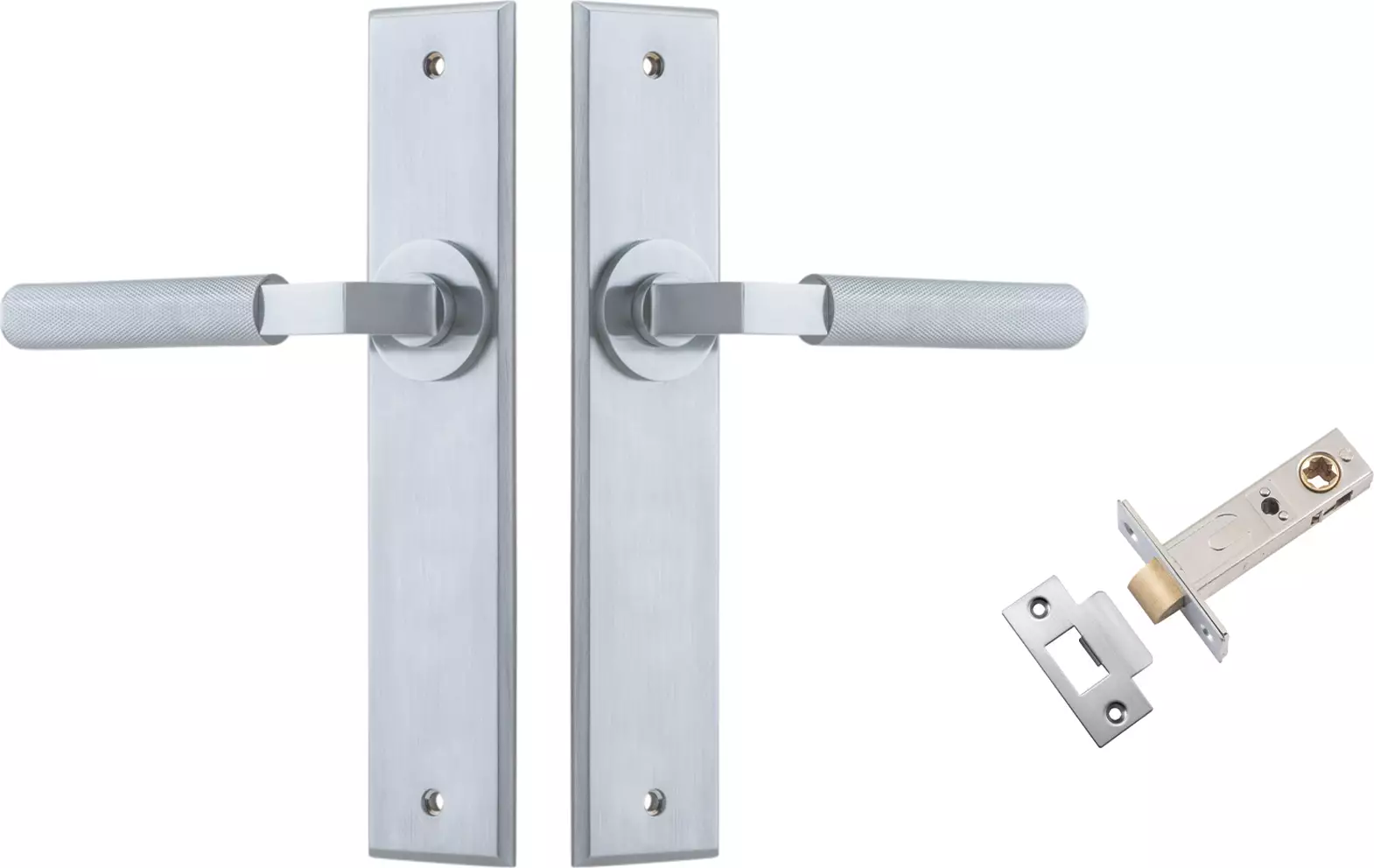 Brunswick Lever - Chamfered Passage Set - SC