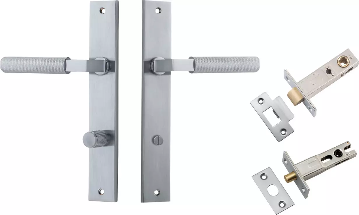 Brunswick Lever - Rectangular Privacy Set - SC